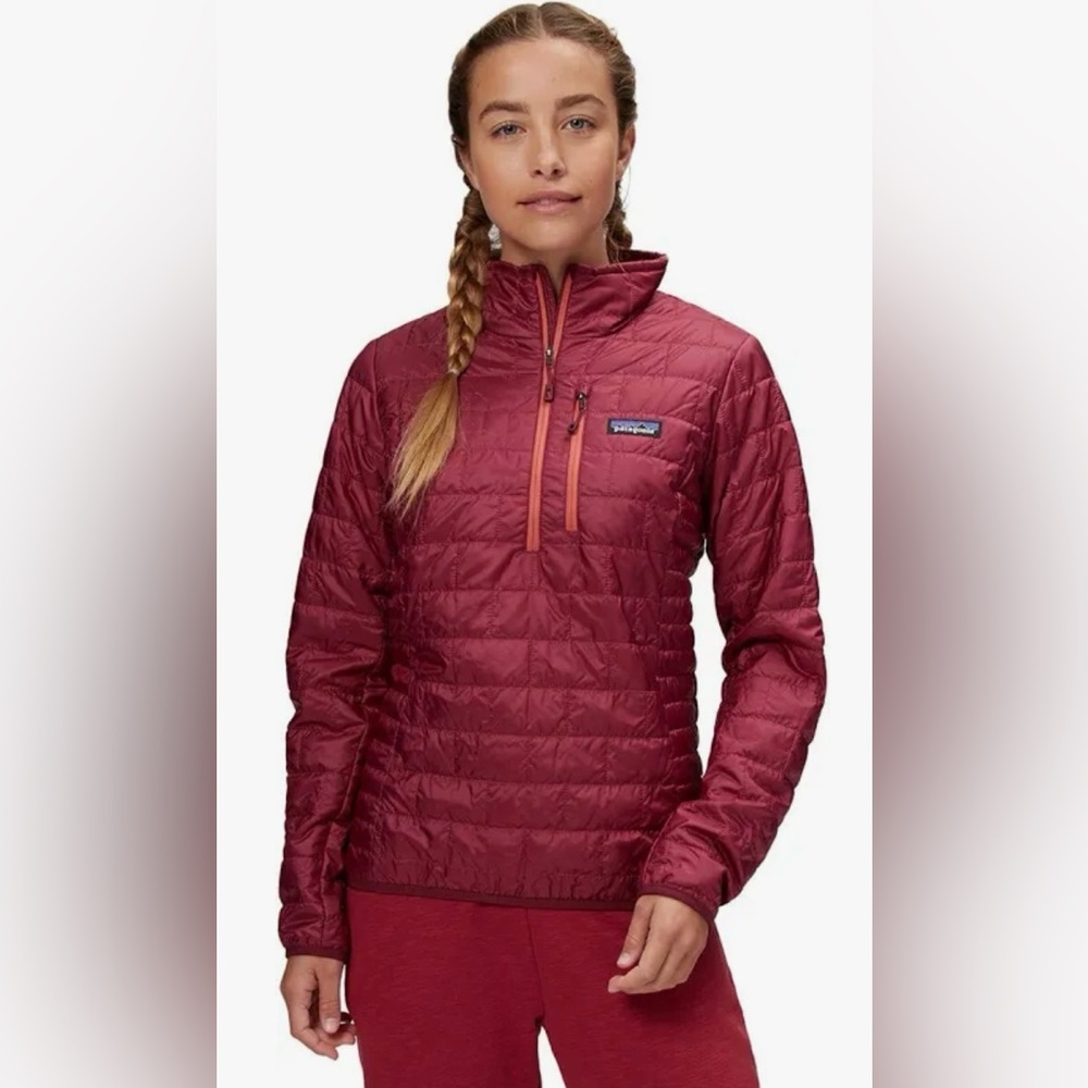 Patagonia Women's Nano Puff Pullover - Chicory Red